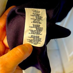 Xscape Bell Sleeve Cocktail Dress Navy Blue Size 12